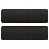 Vidaxl decorative cushions 2 st 15x50 cm fabric black