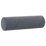 Vidaxl decorative cushions 2 st 15x50 cm velvet dark gray