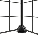 Vidaxl Pets Cage With Door 36 Panels 35x35 Cm Steel Black