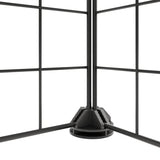 Vidaxl Pets Cage With Door 36 Panels 35x35 Cm Steel Black