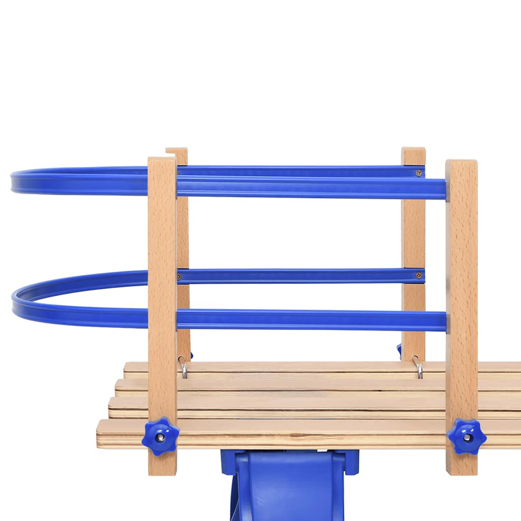 Backrest de Vidaxl para o compensado de trenó Blue