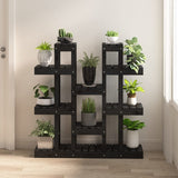 Vidaxl Plant Standard 104.5x25x109.5 cm Solid fyrretræ sort