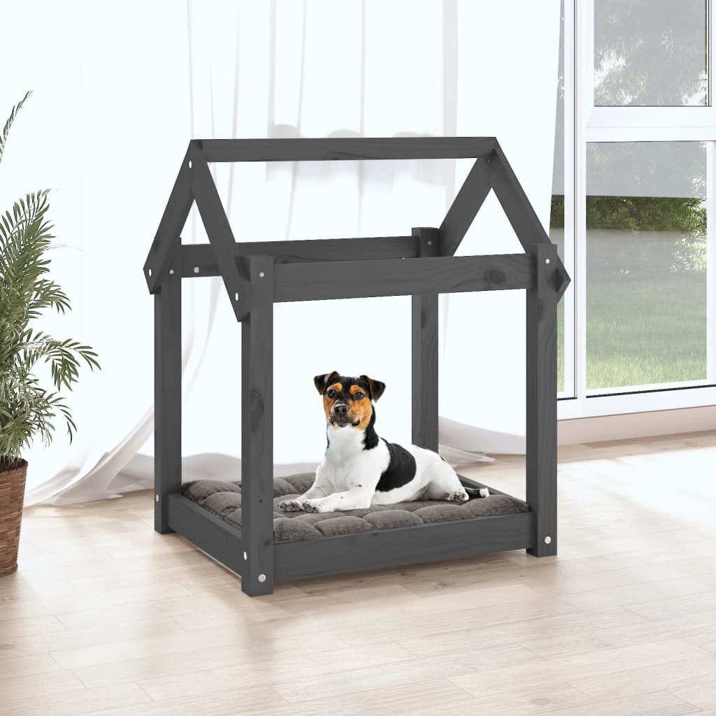 Vidaxl Hond Kuerf 61x50X7 cm confristeg Péiere gro