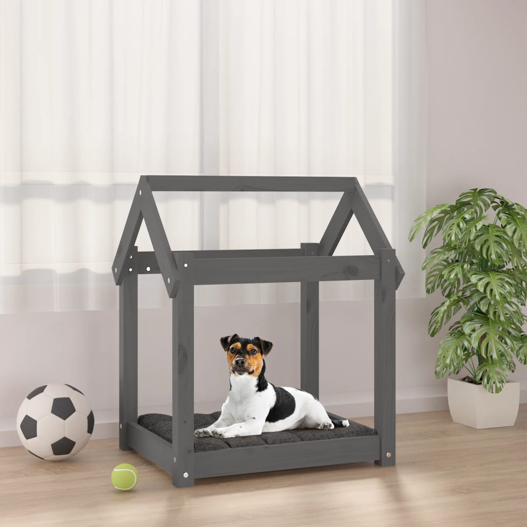 Vidaxl Hond Kuerf 61x50X7 cm confristeg Péiere gro