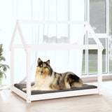 Vidaxl Hond Basket 101x7090 cm falen Däiwel wäiss