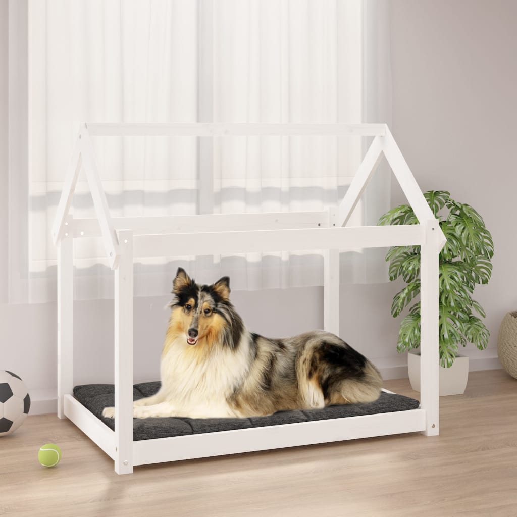 Vidaxl Hond Basket 101x7090 cm falen Däiwel wäiss