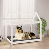 Vidaxl Hond Basket 101x7090 cm falen Däiwel wäiss