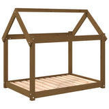 Vidaxl dog basket 101x70x90 cm Solid pine honey brown