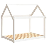 Vidaxl Hond Basket 111x80x100 cm falen Däiwel wäiss