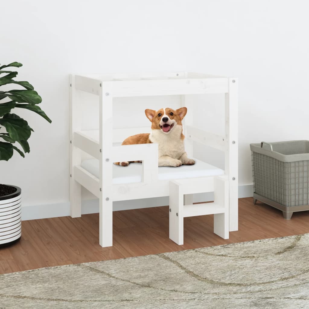 Vidaxl Dog Kuerf 55.5x53,5x60 cm folitesch Pinienwoch