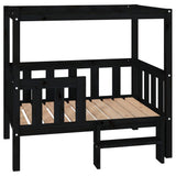 Vidaxl hundkorg 95.5x73.5x90 cm solid tall svart