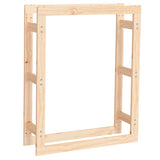 Vidaxl pejs 80x25x100 cm solid fyrretræ