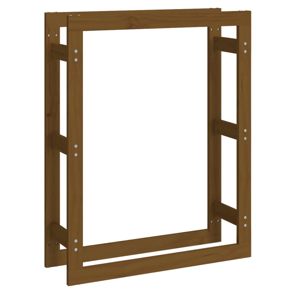 Vidaxl pejs 80x25x100 cm Solid fyrretræbrun