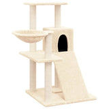 Vidaxl Cat Furniture avec Sisal Scratch Posts 82 cm Crème -Colored
