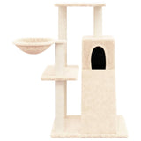 Vidaxl Cat Furniture avec Sisal Scratch Posts 82 cm Crème -Colored