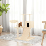 Vidaxl Cat Furniture avec Sisal Scratch Posts 82 cm Crème -Colored