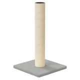 Vidaxl poškrábání post 22x22x45 cm světle šedá