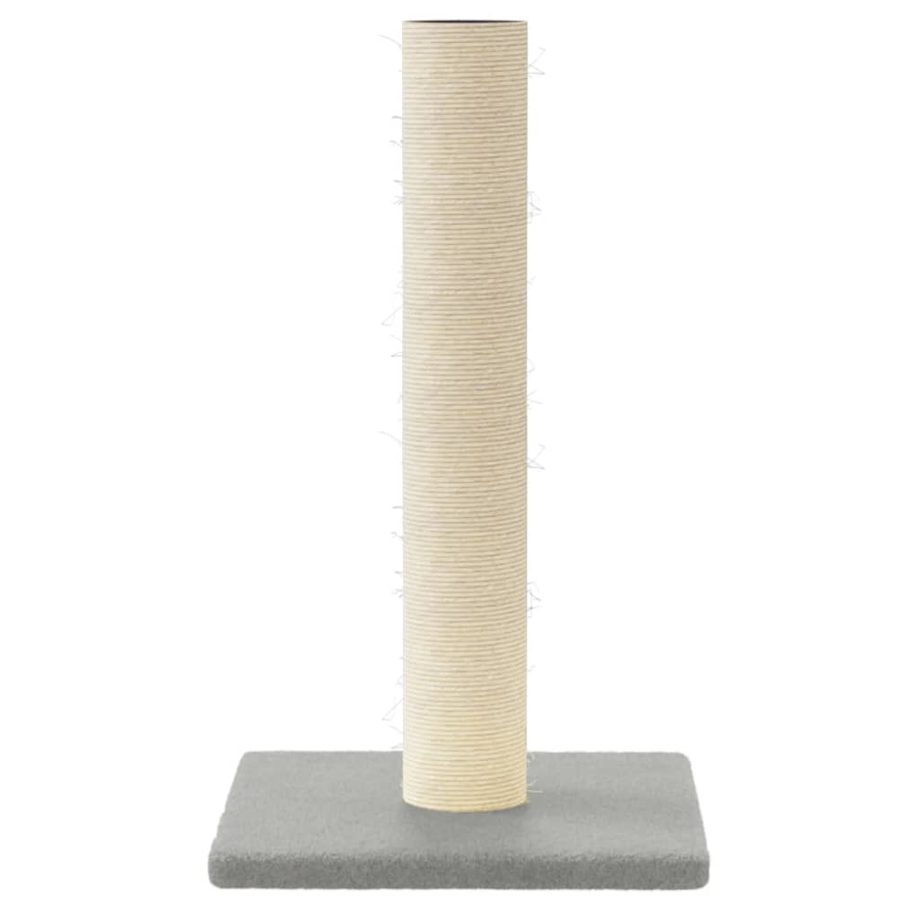 Vidaxl scratching post 22x22x45 cm light gray