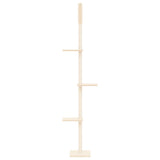 Vidaxl Cat møbler gulv til loft 267,5-297,5 cm cremefarvet