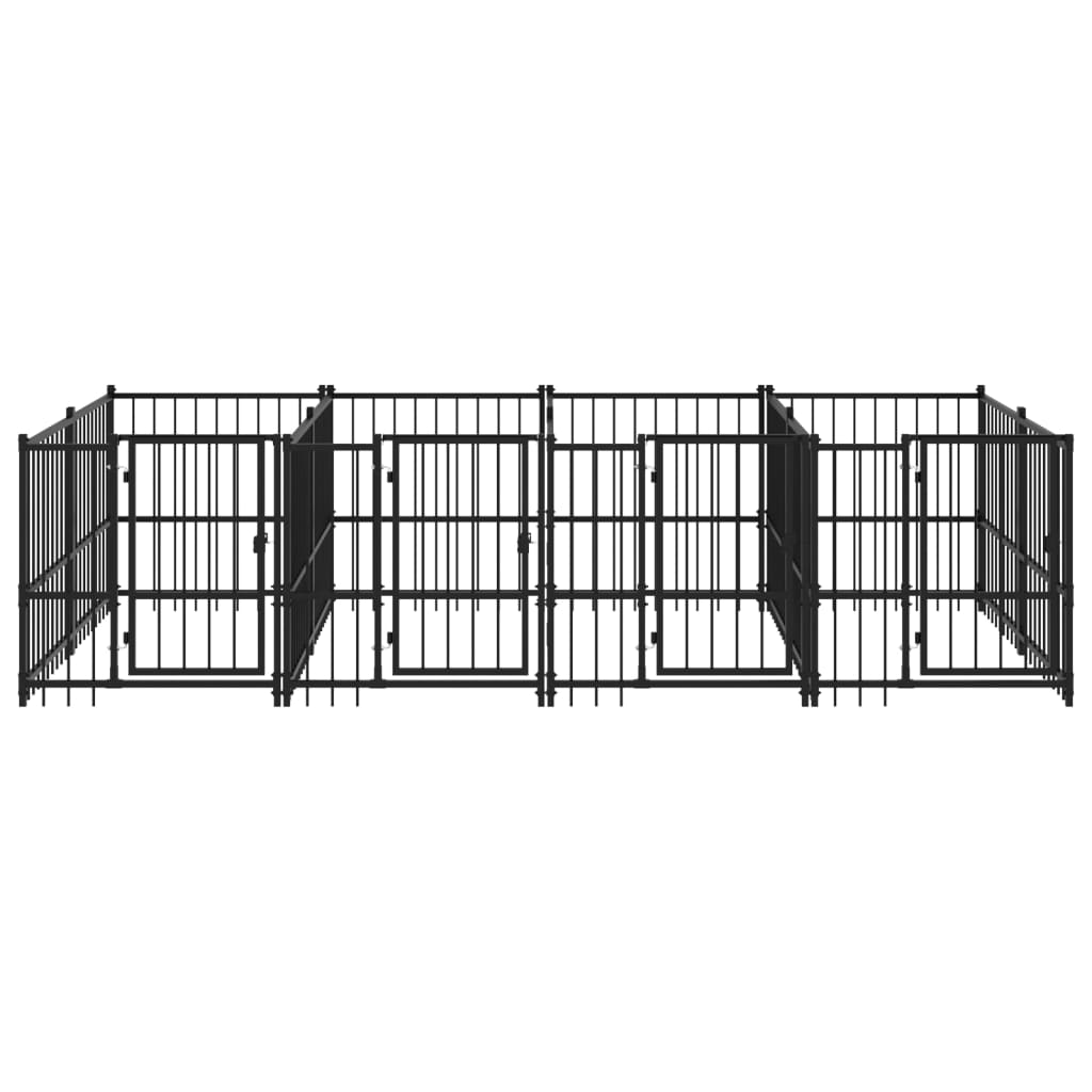 Vidaxl Hond Kennel fir ausserhalb 7.51 m² Stol