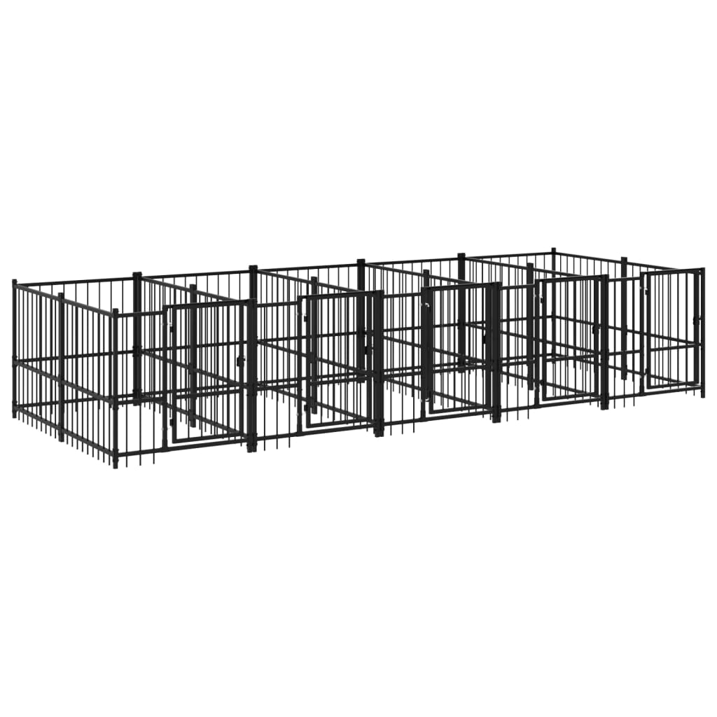 Vidaxl Hondkensne 9.38 m² de acero