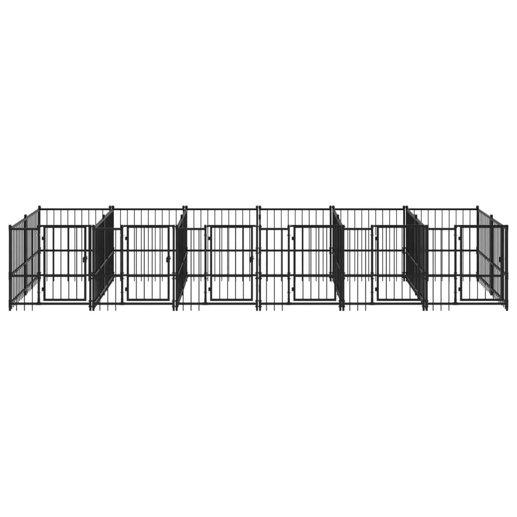 Vidaxl Hond Kennel fir dobausse 11.26 m² Stol