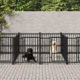 Vidaxl Hond Kennel fir dobausse 11.26 m² Stol