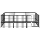Vidaxl Hond Kennel fir ausserhalb 5.63 m² Stol