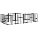 Vidaxl Hond Kennel fir ausserhalb 7.51 m² Stol