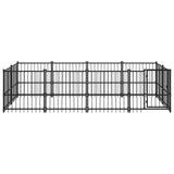 Vidaxl Hond Kennel fir ausserhalb 7.51 m² Stol
