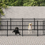 Vidaxl Hond Kennel fir ausserhalb 7.51 m² Stol