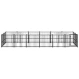 Vidaxl Hond Kennel fir dobausse 11.26 m² Stol