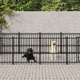 Vidaxl Hond Kennel fir dobausse 11.26 m² Stol