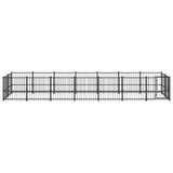 Vidaxl Hond Kennel fir ausserhalb 13.14 m² Stol