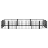 Vidaxl Hond Kennel fir ausserhalb 16.94 m² Stol