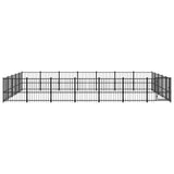 Vidaxl Hond Kennel fir ausserhalb 32,93 m²stel