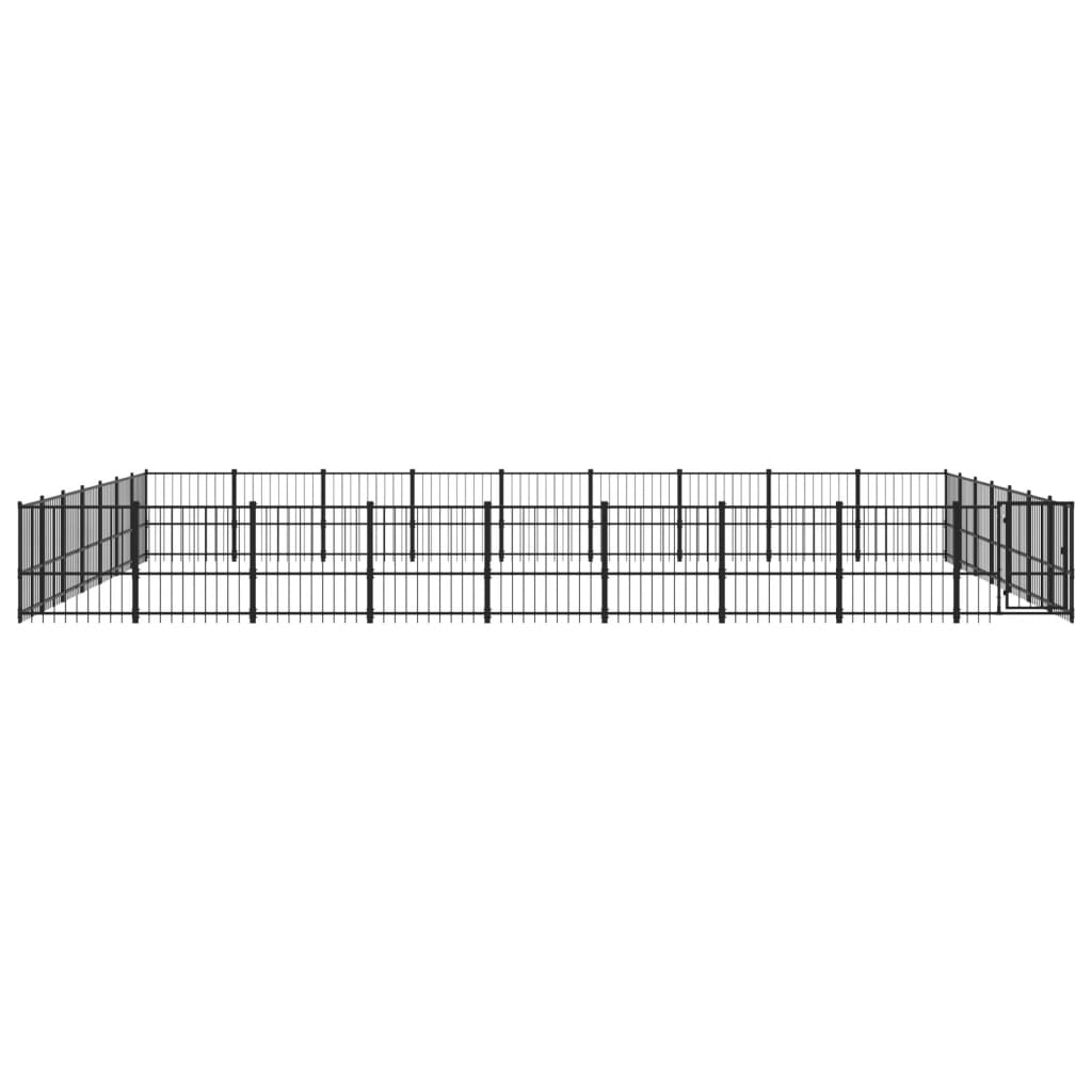 VidaXL Hondkensne 59.28 m² Steel