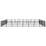 Vidaxl Hond Kennel fir ausserhalb 60,22 m² Stol