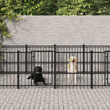 Vidaxl Hond Kennel fir ausserhalb 7.51 m² Stol