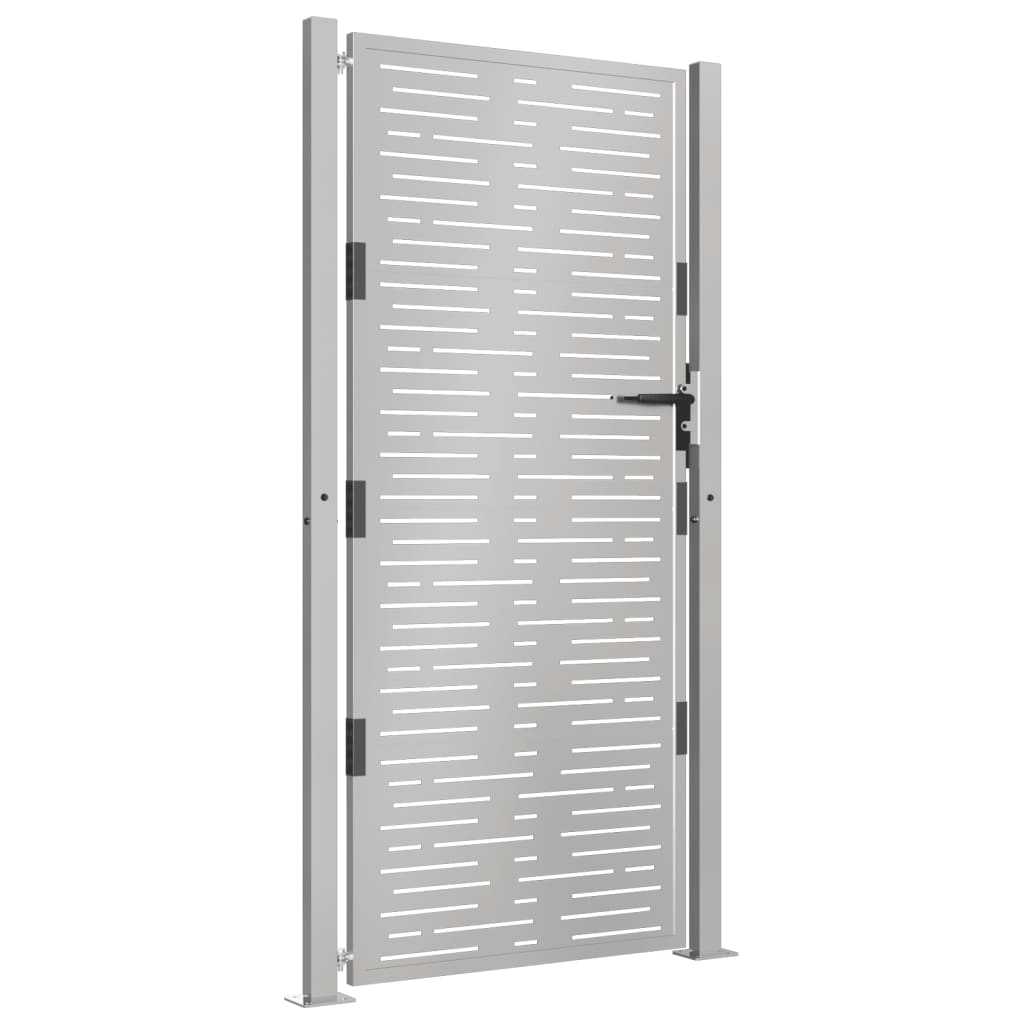 Vidaxl Poort 105x180 cm firkantet corten stål