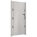 Vidaxl Poort 105x180 cm firkantet corten stål