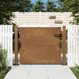 Vidaxl Port 105x80 cm Corten Steel