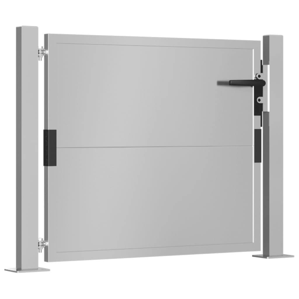 Vidaxl port 105x105 cm corten steel