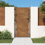 Vidaxl Port 105x180 cm Corten Steel