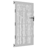 Vidaxl Port 85x200 cm Design de bambú Cortenstaal