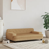 Vidaxl dog basket 90x53x30 cm velvet brown