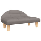 Vidaxl dla psów koszyk 70x52x30 cm tkanina taupe