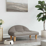 Vidaxl dla psów koszyk 70x52x30 cm tkanina taupe