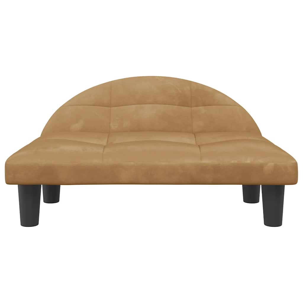 Vidaxl Dog Bask 70x52x30 cm Velvet Brown