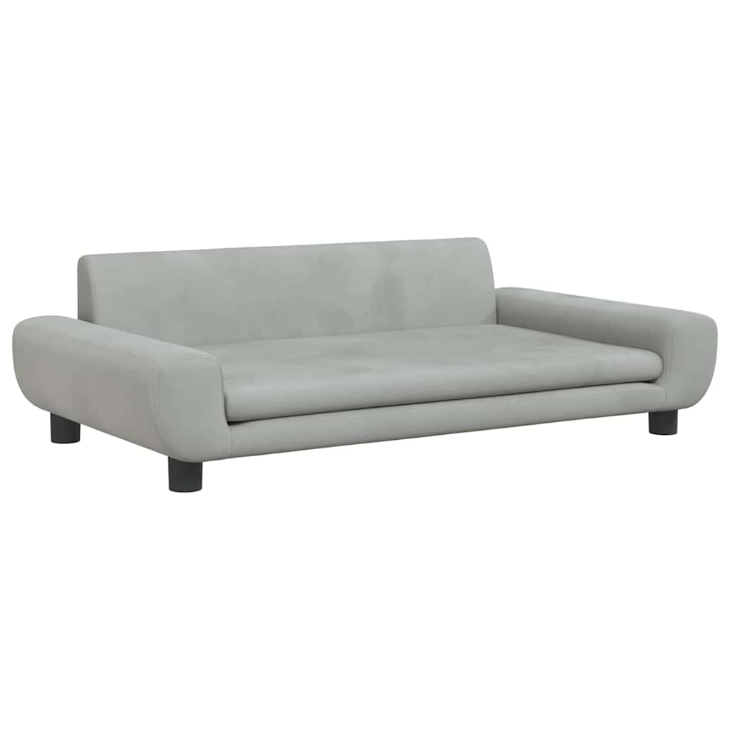 Vidaxl Hond Kuerf 100x54x33 cm Velvet Luft